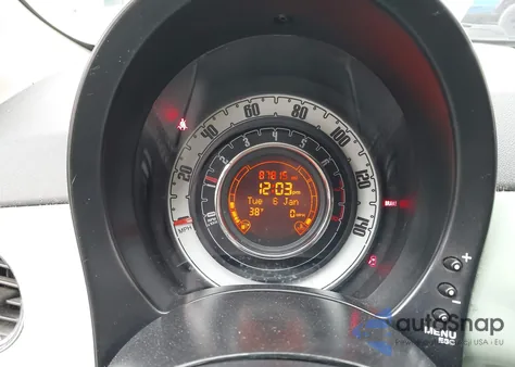 2012 Fiat 500C Pop from USA, damaged, VIN 3C3CFFDR3CT385931